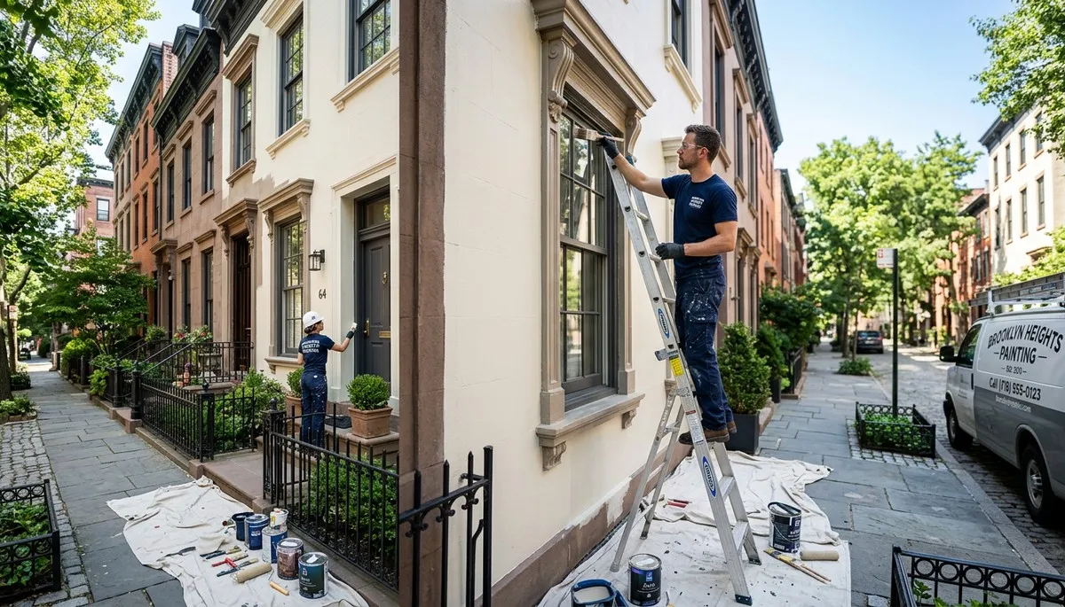 Professional house painting service by local painters in Cleveland, OH homes