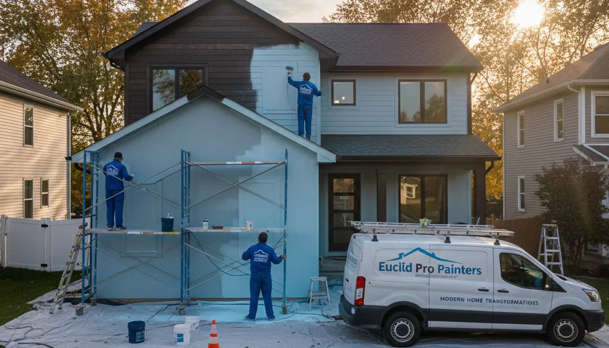 Professional house painting services in Cleveland, OH for residential homes and interior or exterior projects
