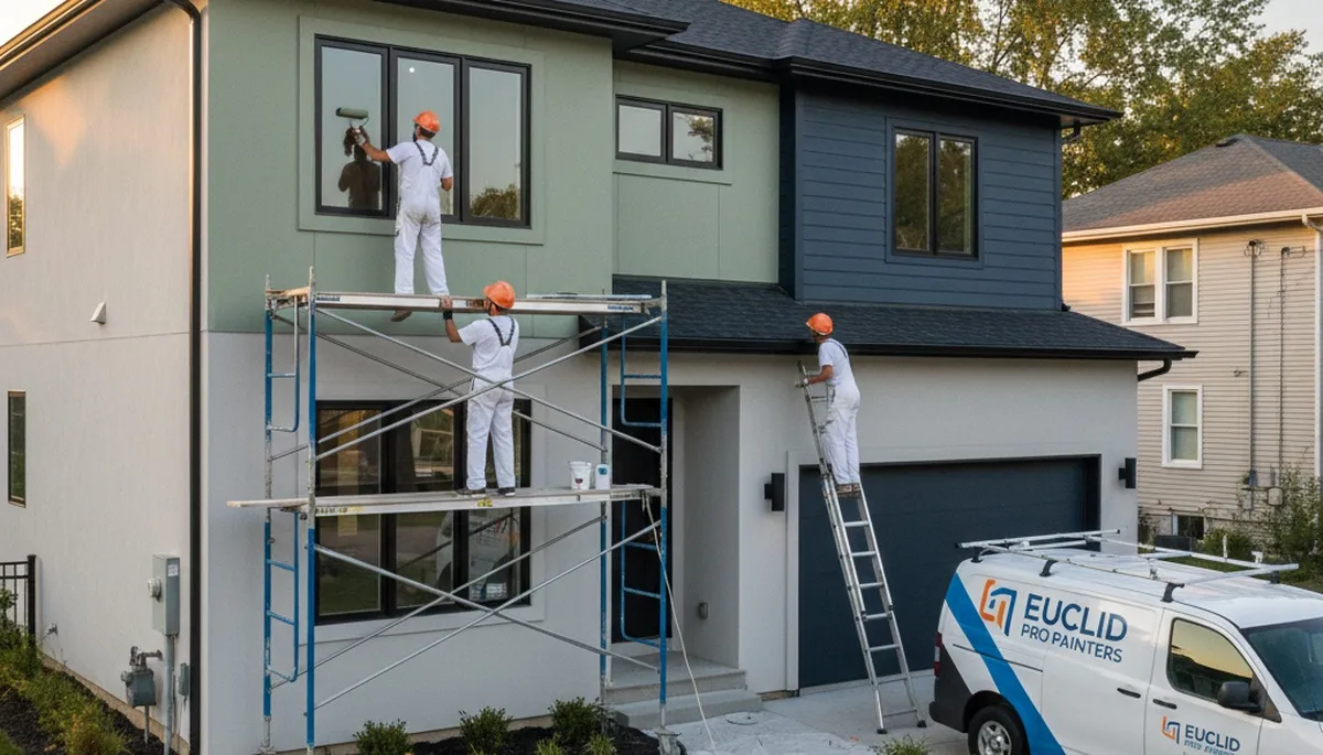 House painting services in Cleveland, OH for residential interior and exterior homes