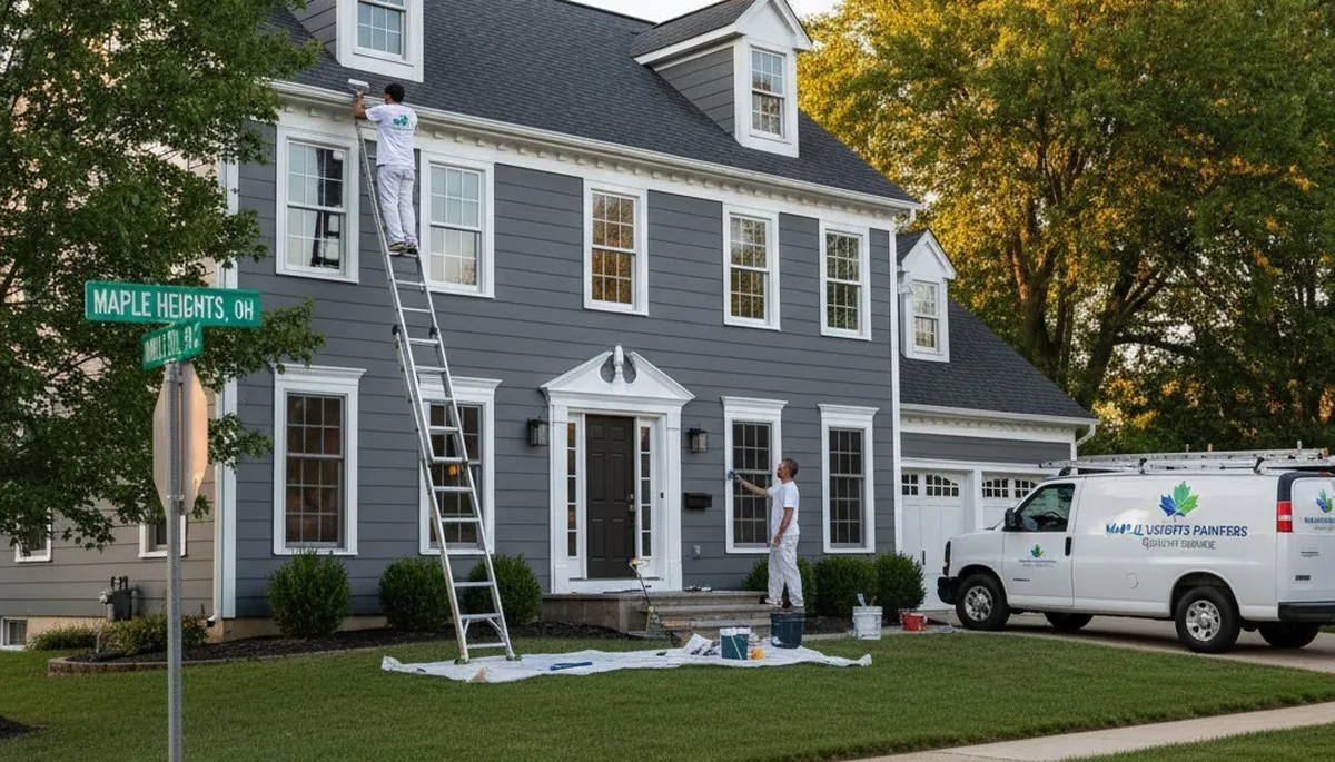 Professional house painting services in Cleveland, OH for interior and exterior home projects