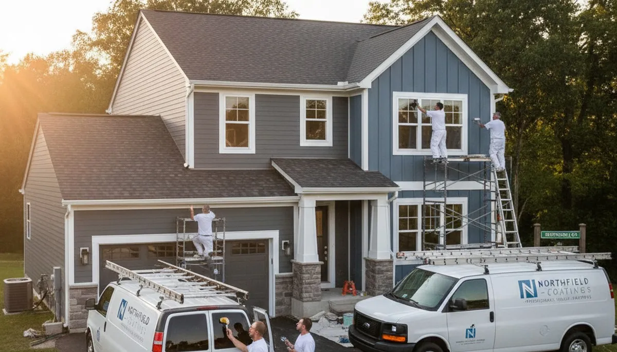 Professional house painting services in Cleveland, OH for residential exteriors and interiors